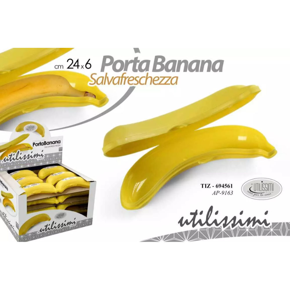 TIZ/PORTA BANANA 24*6CM AP-9163Utilissimi