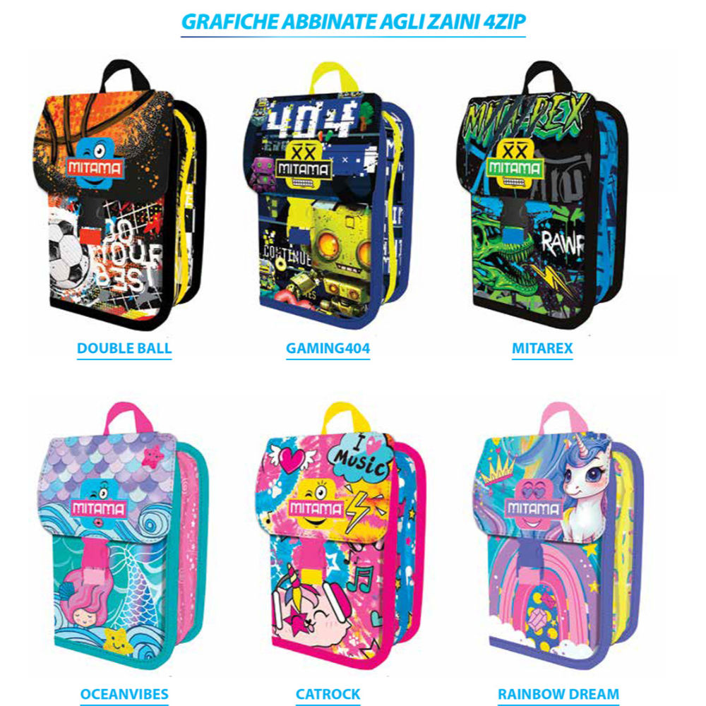 MITAMA ASTUCCIO 4 ZIP    MIX BOY/GIRL       64850Mitama