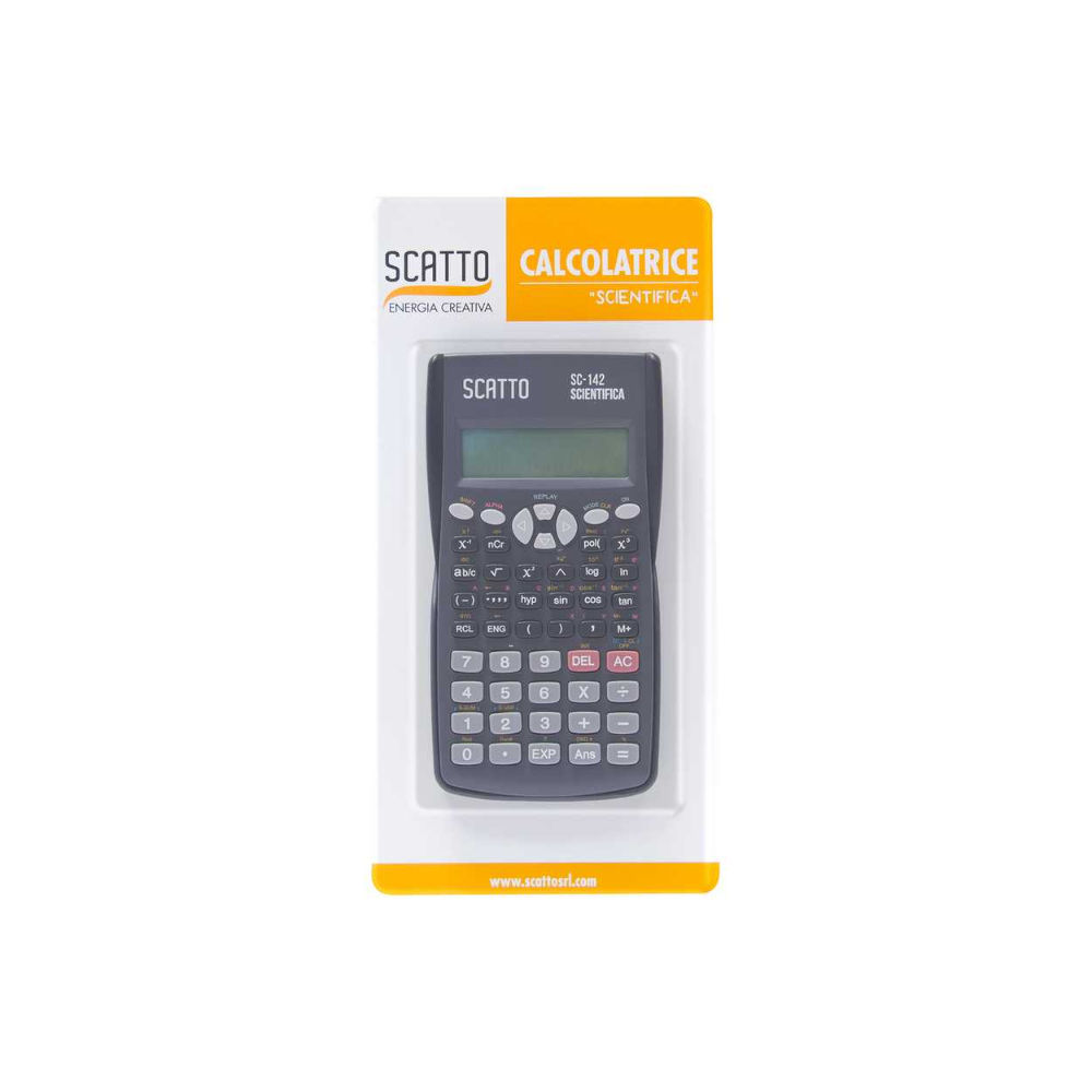 CALCOLATRICE SCIENTIFICA SC-142 - 240 FUNZIONIScatto