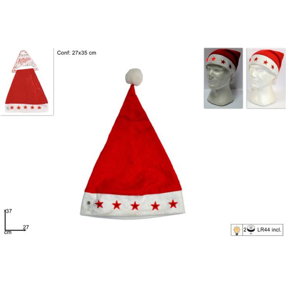 Cappello Natalizio con LuciDue Esse