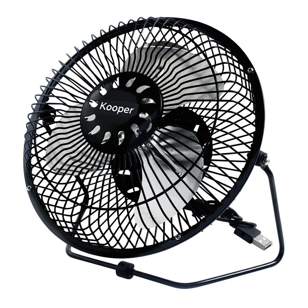 MINI VENTILATORE USB NERO - 4.5WKooper
