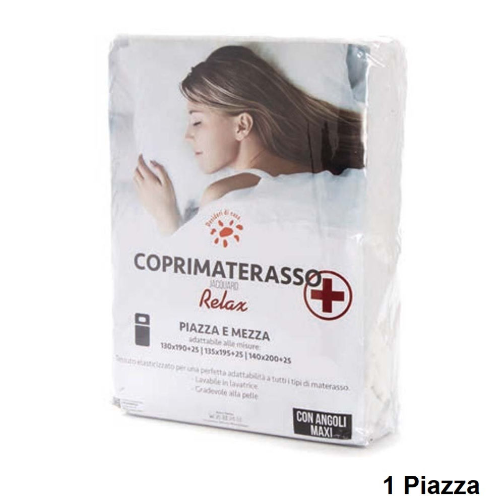 Coprimaterasso - Jacquard Relax - SingoloDesideri di Casa