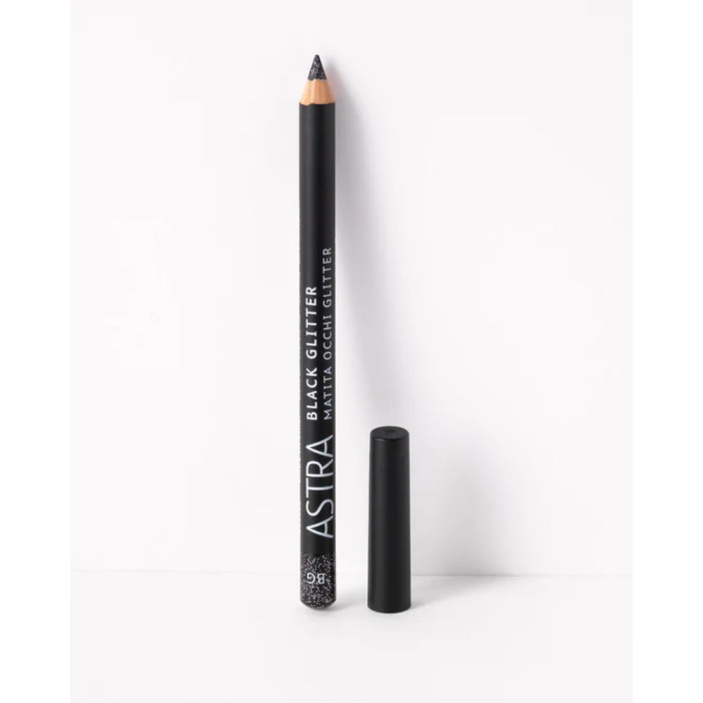 BLACK GLITTER - Matita Occhi Nera GlitterAstra