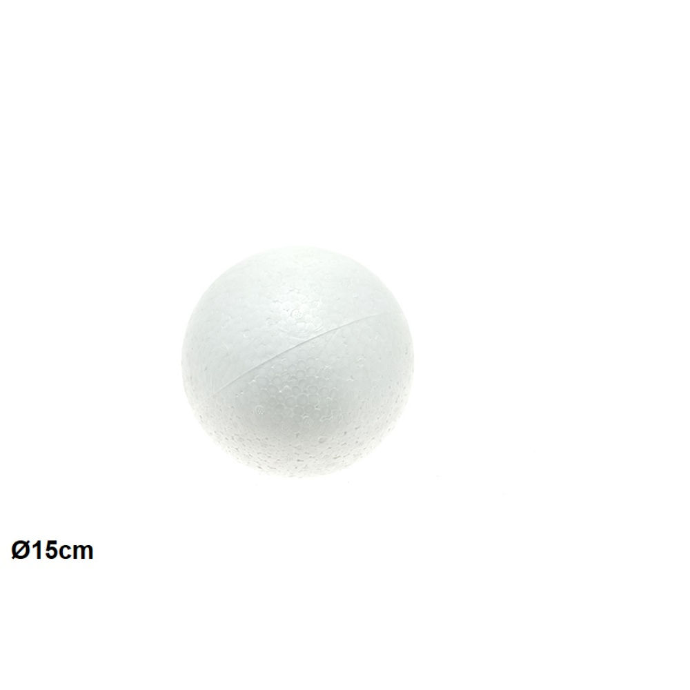 Sfera in Polistirolo - Ø15cmNataluna