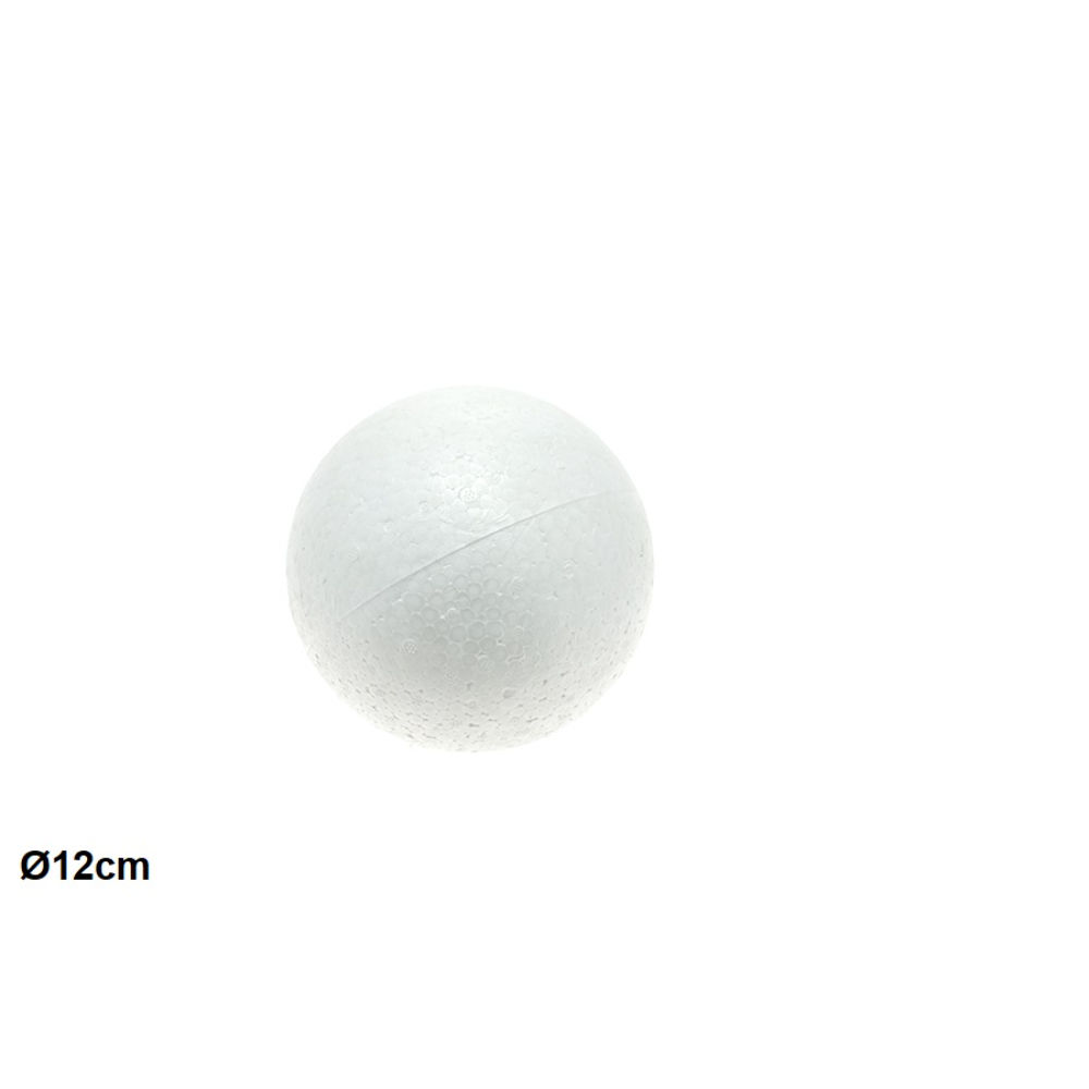 Sfera in Polistirolo - Ø12cmNataluna