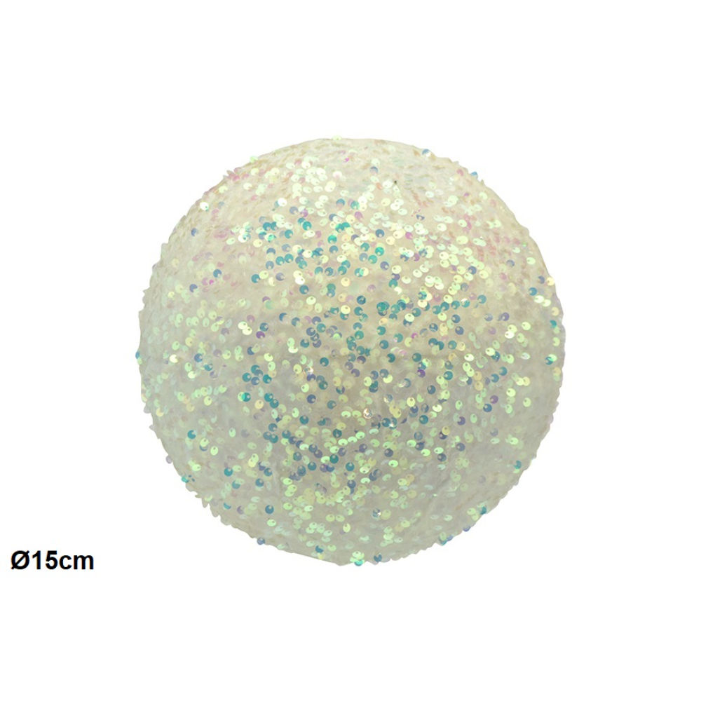 Sfera Decorativa Ø15cm - BiancoNataluna