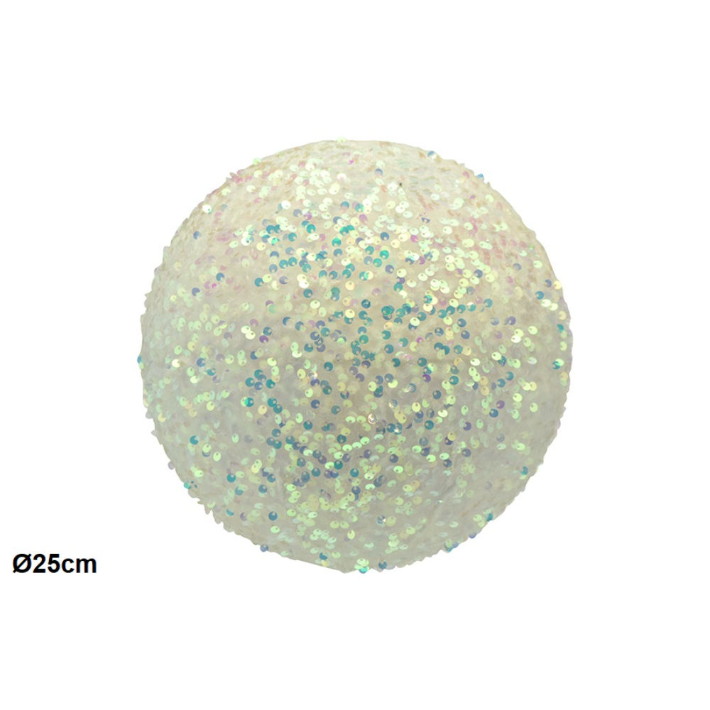 Sfera Decorativa Ø25cm - BiancoNataluna