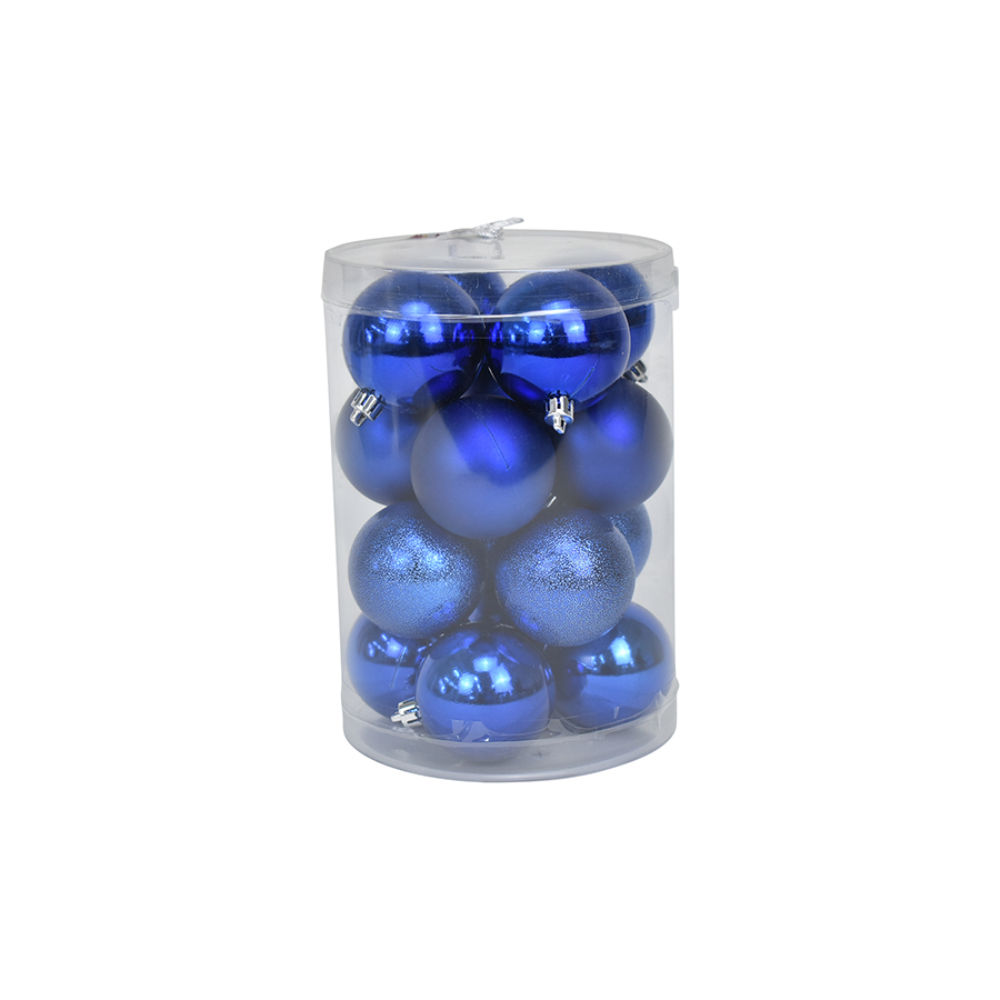 Set 16 Palline di Natale Ø6cm - BluNataluna