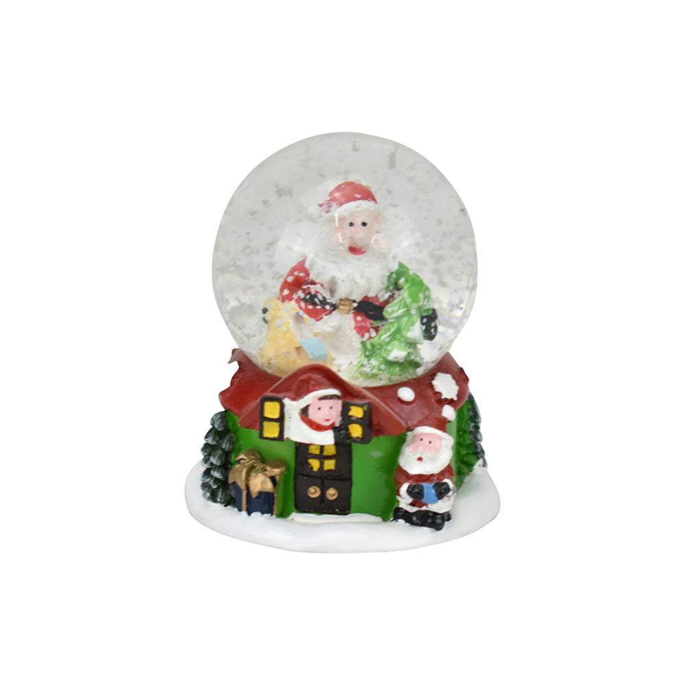 Palla di Neve 4,5cm - Babbo Natale 18/45Nataluna