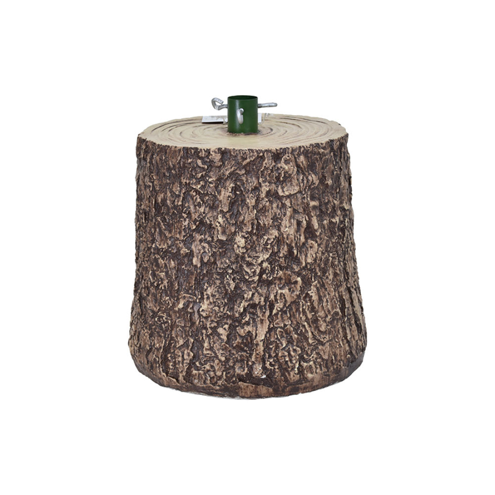 Basa Tronco per Albero Natale 32x26x30cm - Foro Ø4cmNataluna