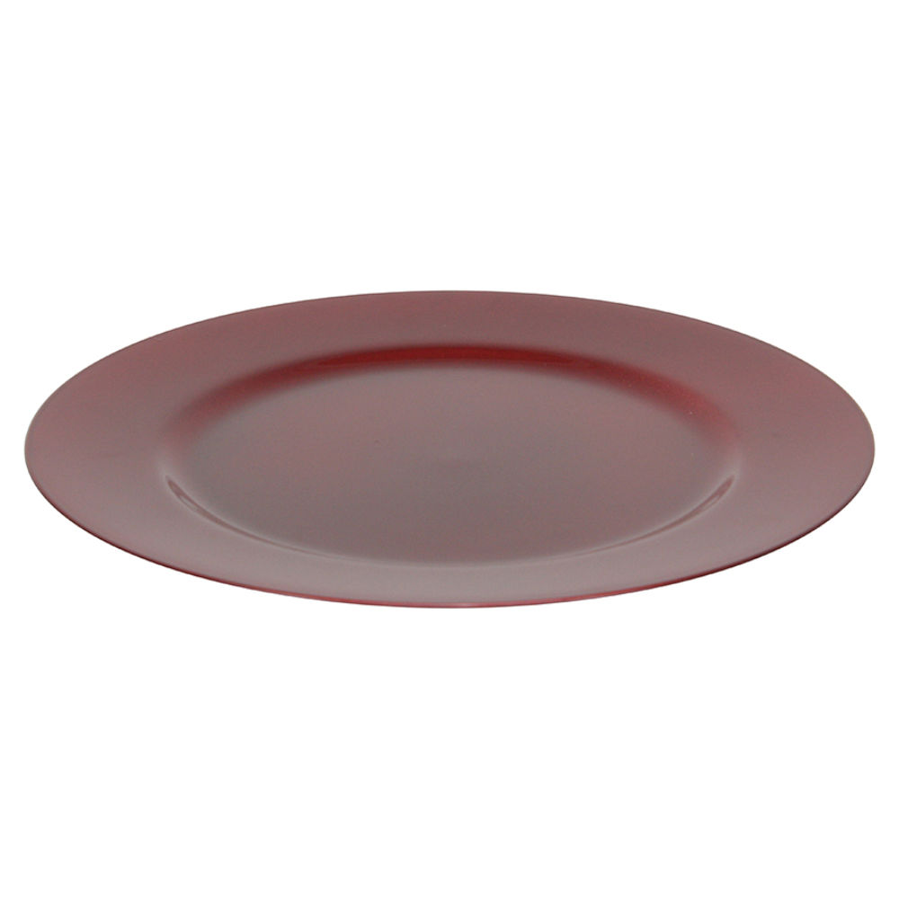 Sottopiatto in Plastica Ø33cm - RossoNataluna