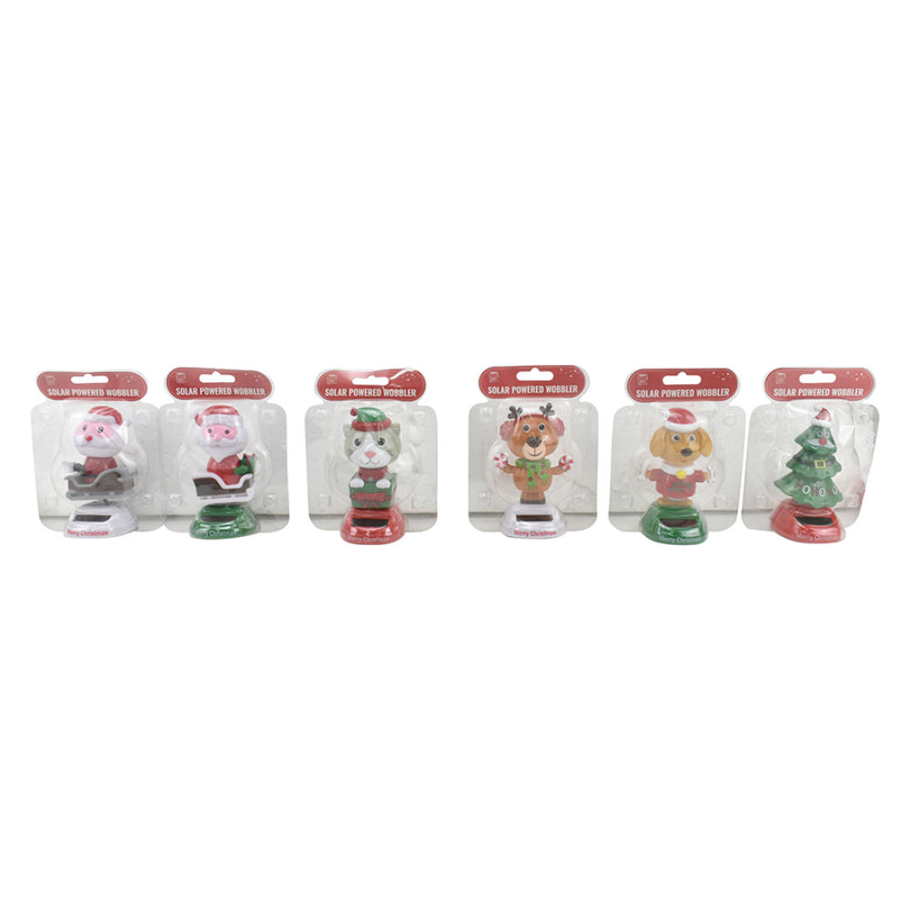 Personaggi Natalizi Energia Solare - Ø6x10cmNataluna