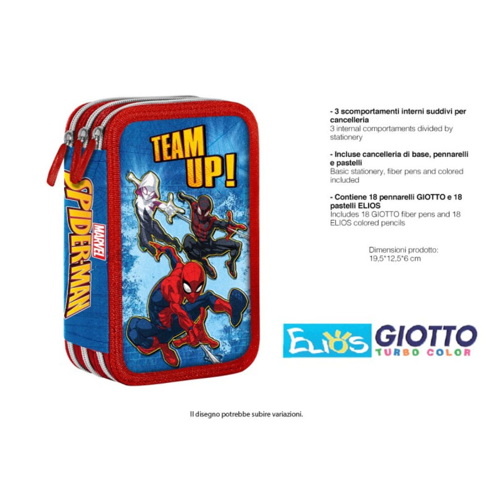 ASTUCCIO 3ZIP ELIOS+TURBOCO.SPIDERM.Elios