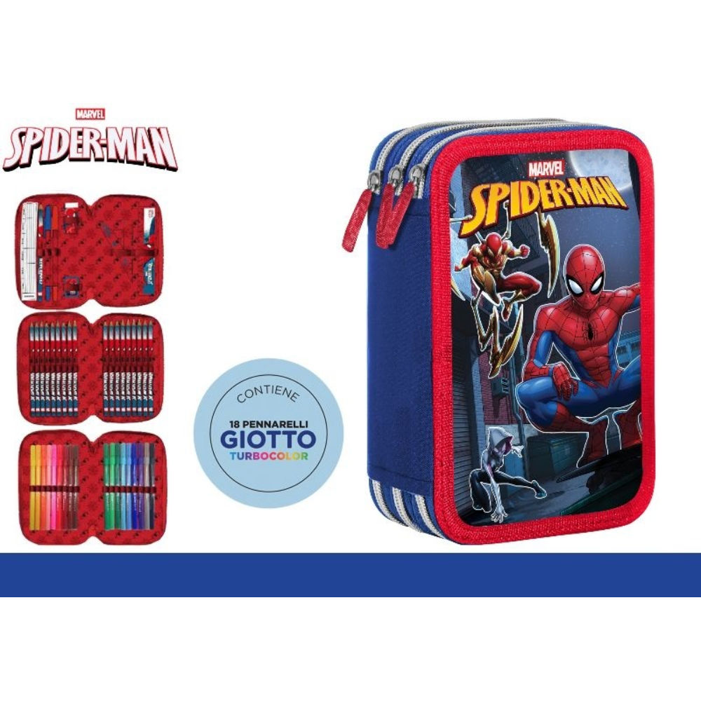 *AST.TESS.3ZIP GIOTTO SPIDERMANGiotto