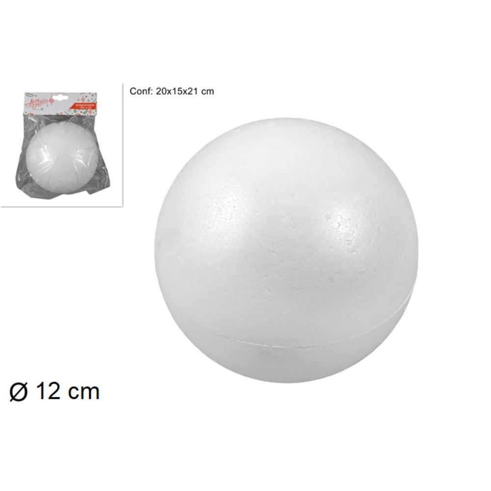 Palla in Polistirolo Ø12cm - 1pzDue Esse