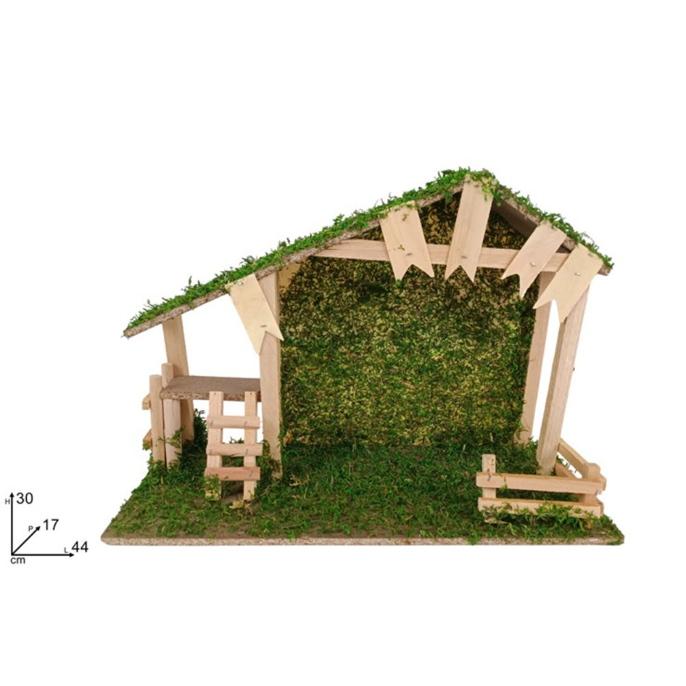 Capanna per Presepe - 30x17x44cmDue Esse