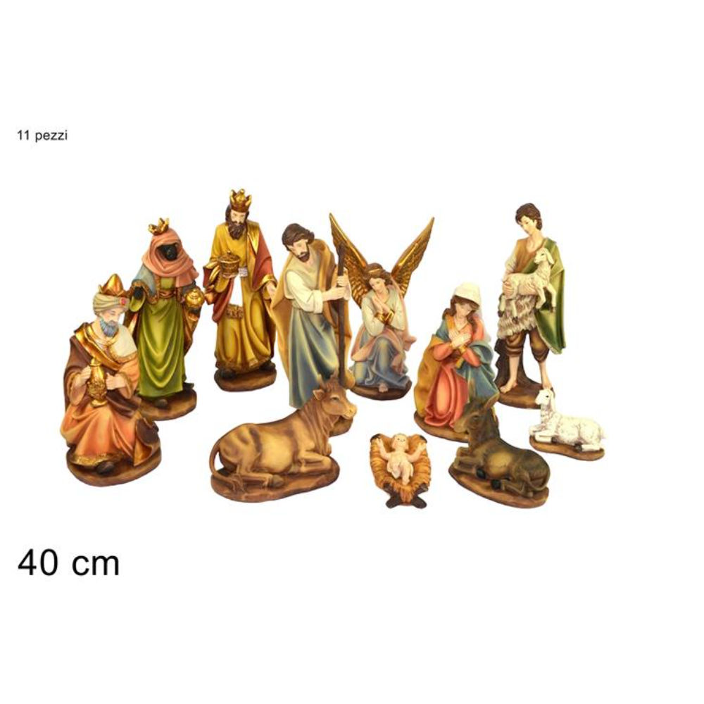 Set Natività 40cm - 11pzDue Esse