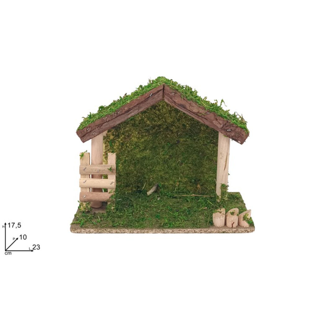 Capanna per Presepe - 17,5x10x23cmDue Esse