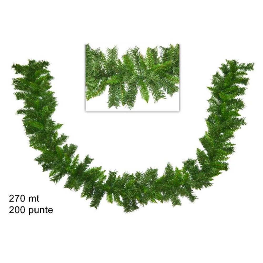 Ghirlanda 200 Punte Verde - 270cmDue Esse