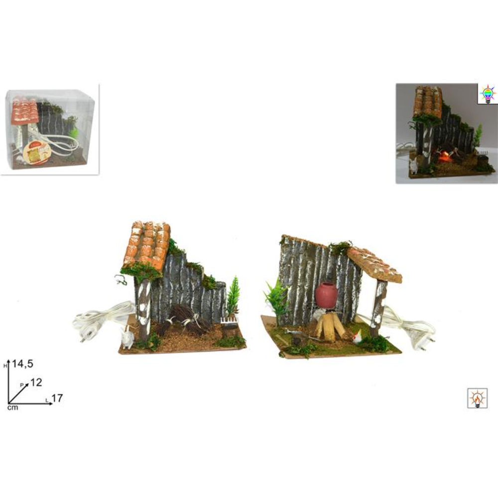 Scenario Falò con Luce - AssortitiDue Esse