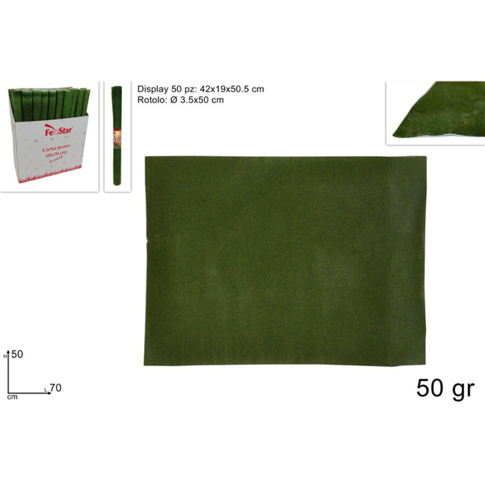 Rotolo Carta Prato 50g - 50x70cmDue Esse