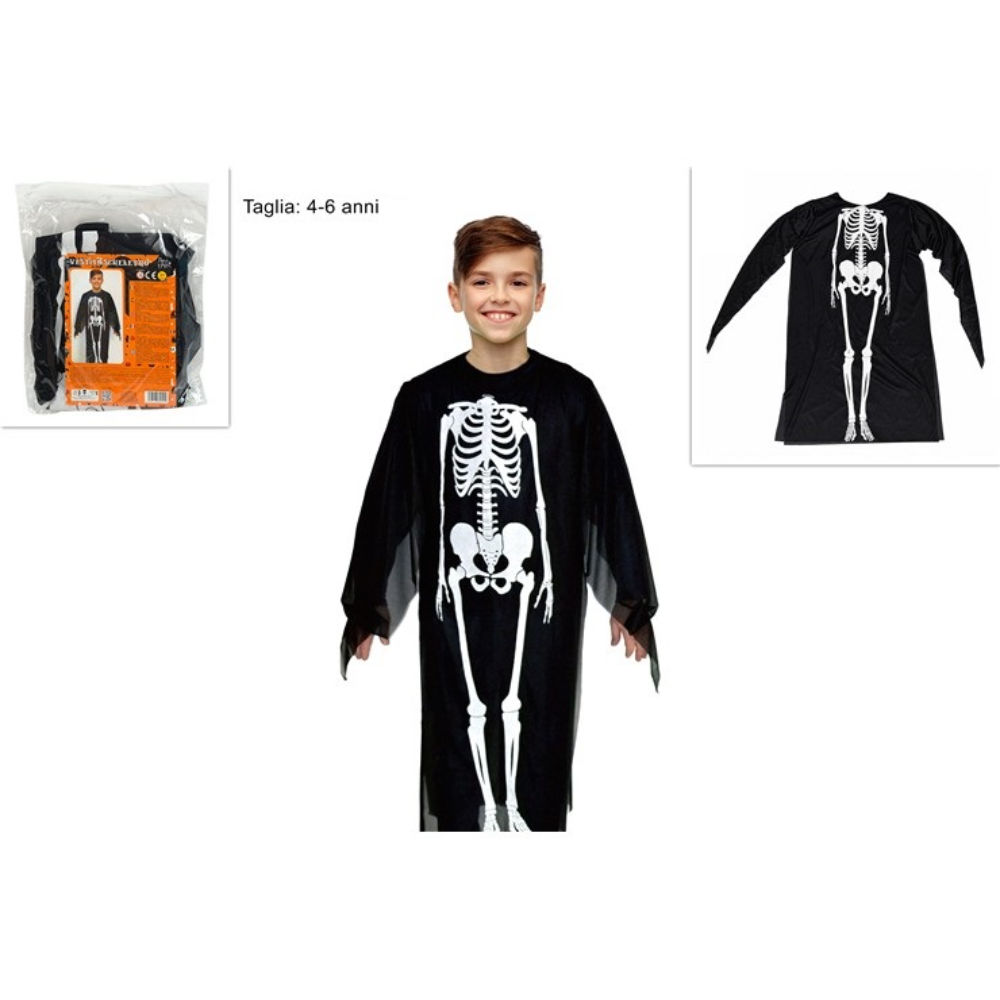 Costume Halloween - Scheletro - 4/6 AnniDue Esse