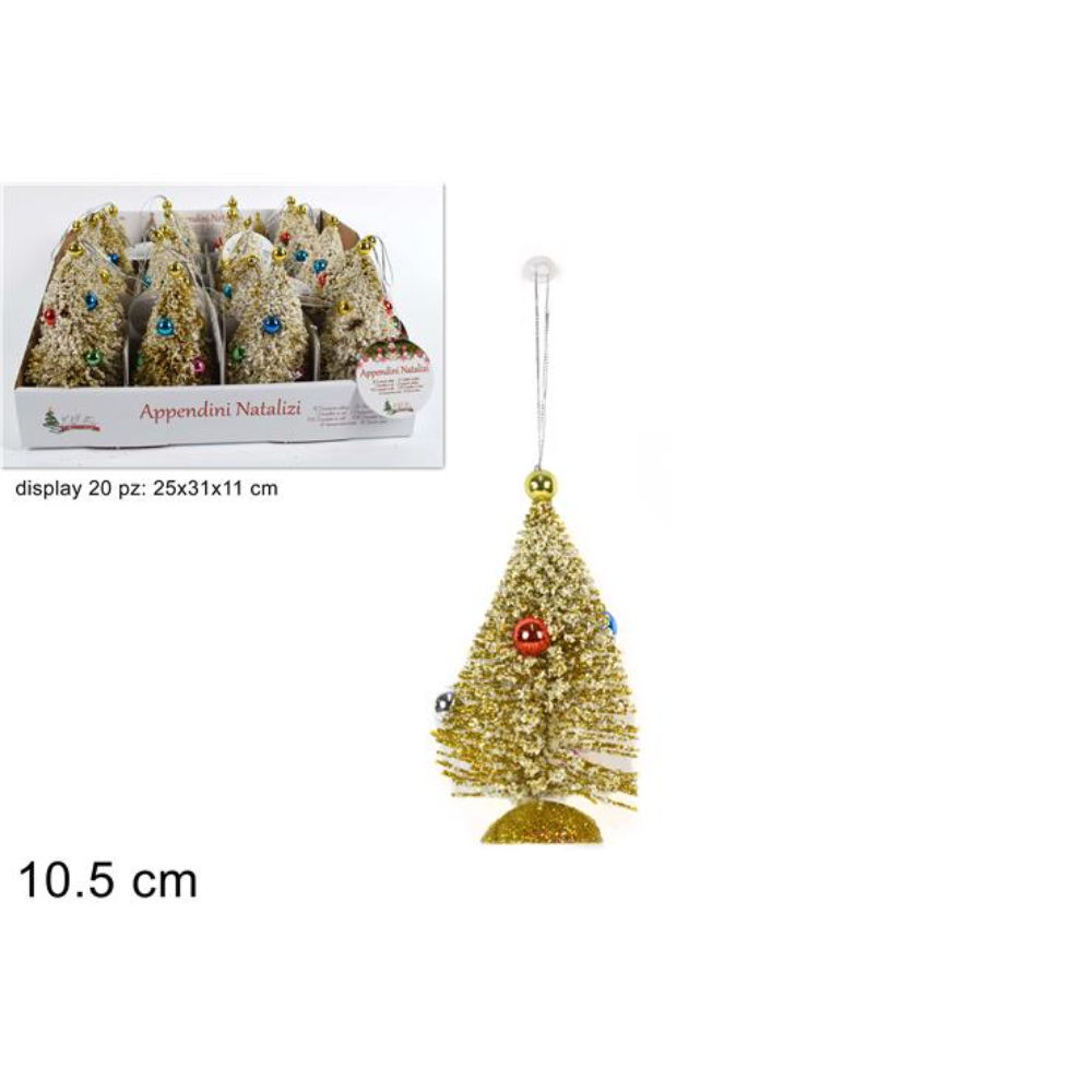 Alberello Decorativo 10,5cm - OroDue Esse