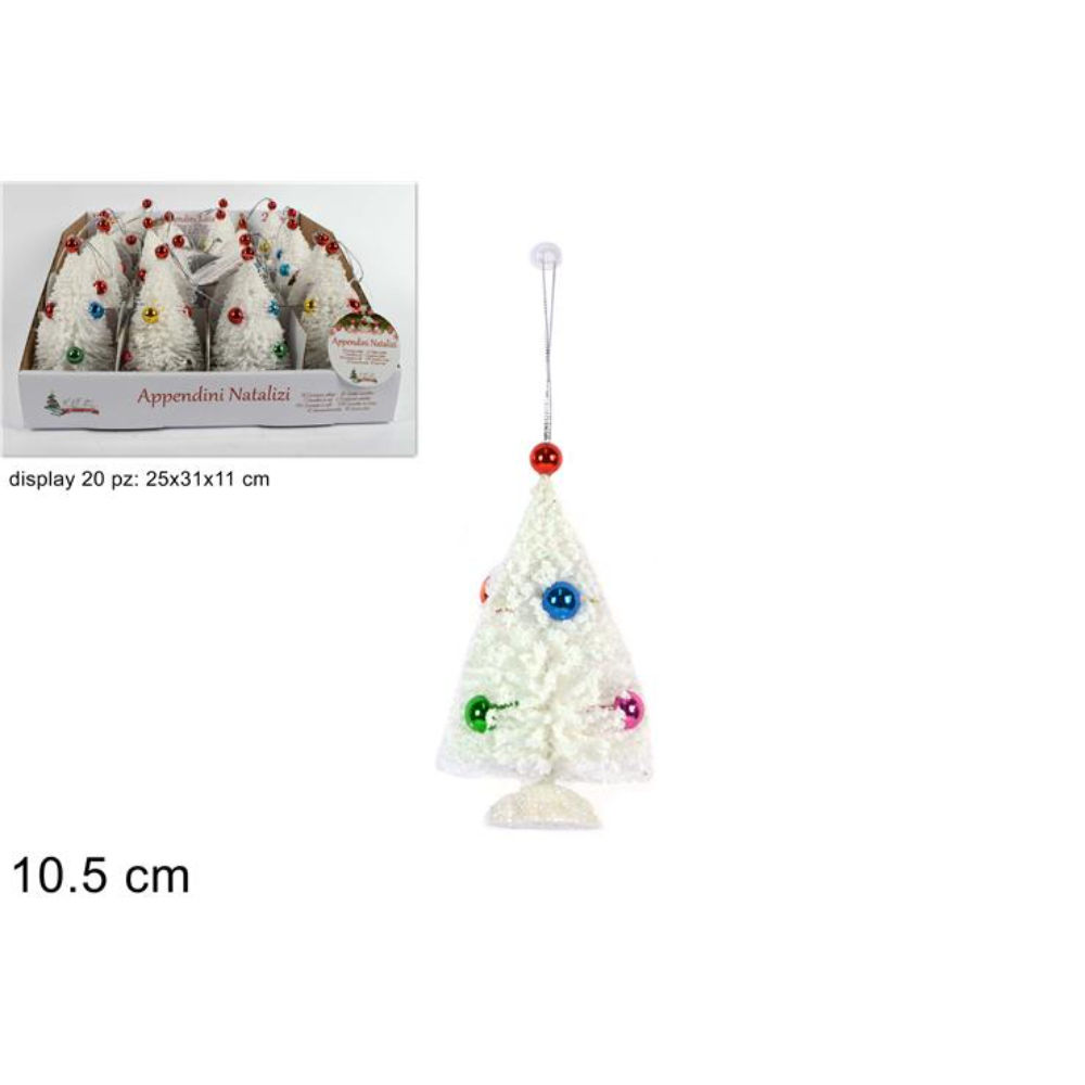 Alberello Decorativo 10,5cm - BiancoDue Esse