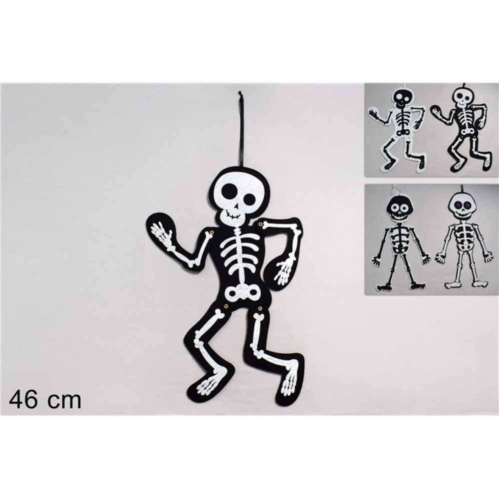 Decorazione Halloween - Scheletro in FeltroDue Esse