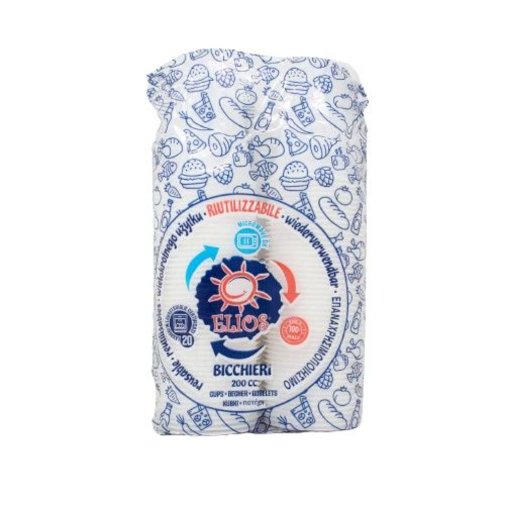 Elios - Bicchieri Usagetta 200ml - 100pzElios