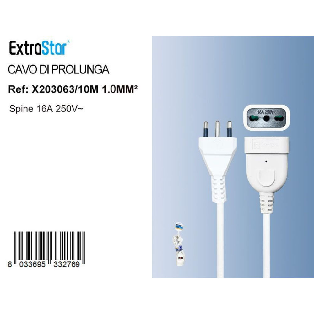 Prolinga Lineare Spina 16A - 10mExtrastar
