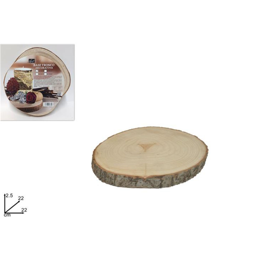 Base Tronco Decorativo - Ø22cmDue Esse