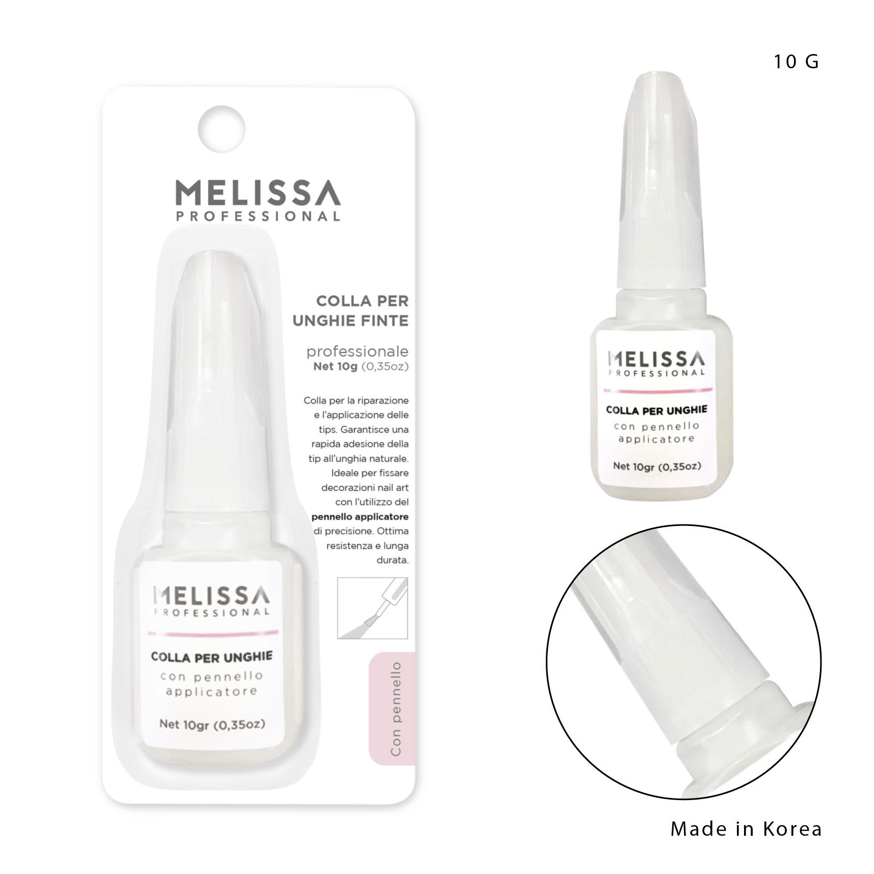 MELISSA COLLA UNGHIE C/PENNELLO 10GMelissa
