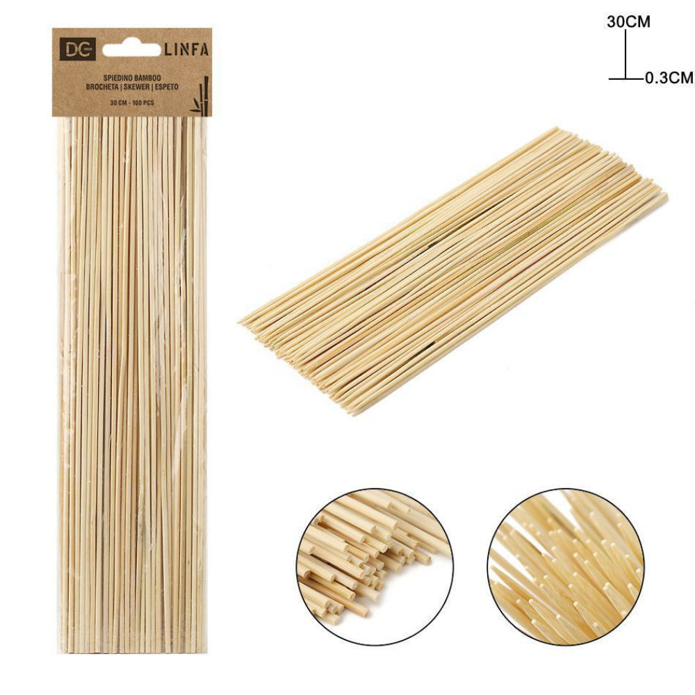 DC CASA SPIEDINO BAMBU  30X0,3CM 100PZDc Casa