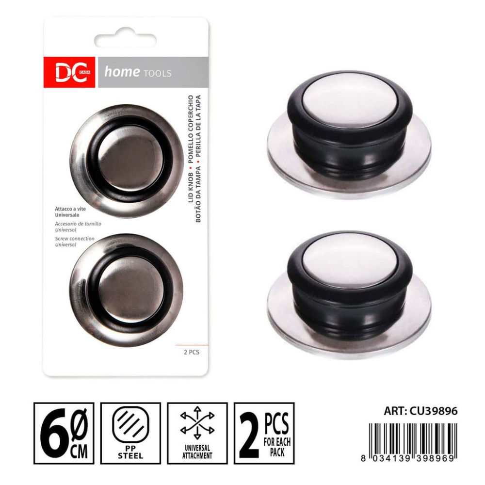 DC CASA POMELLO COPERCHIO A VITE D6CM 2PZDc Casa