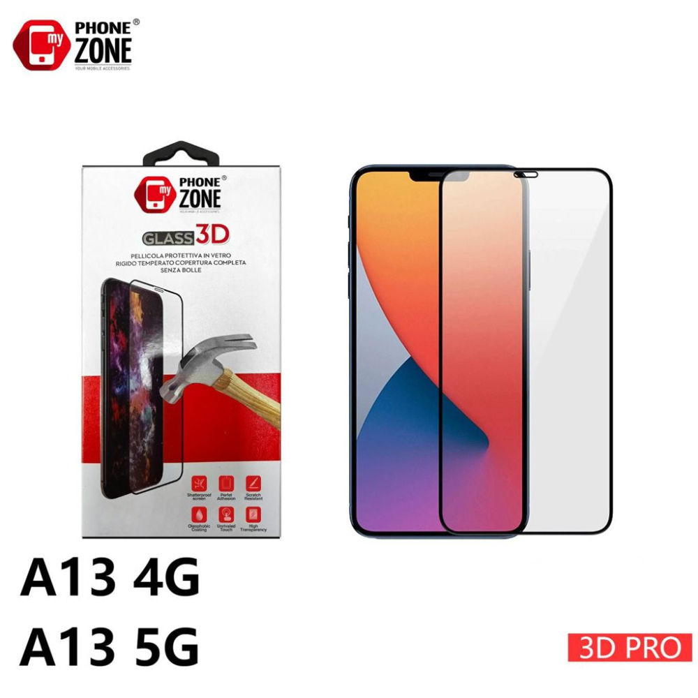 MY PHONE ZONE PELLICOLA VETRO TEMPERATO SAMSUNG A13 4G/5GMy Phone Zone