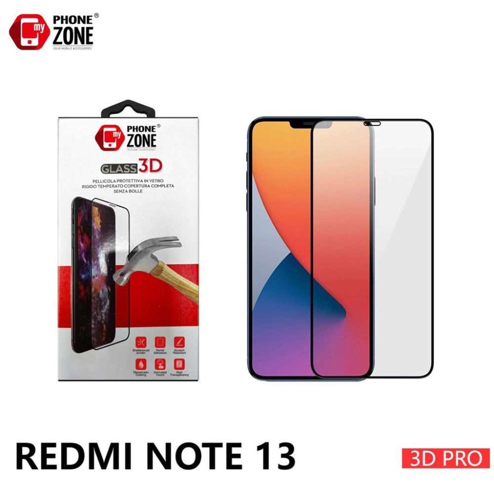 MY PHONE ZONE PELLICOLA VETRO TEMPERATO REDMI NOTE 13My Phone Zone