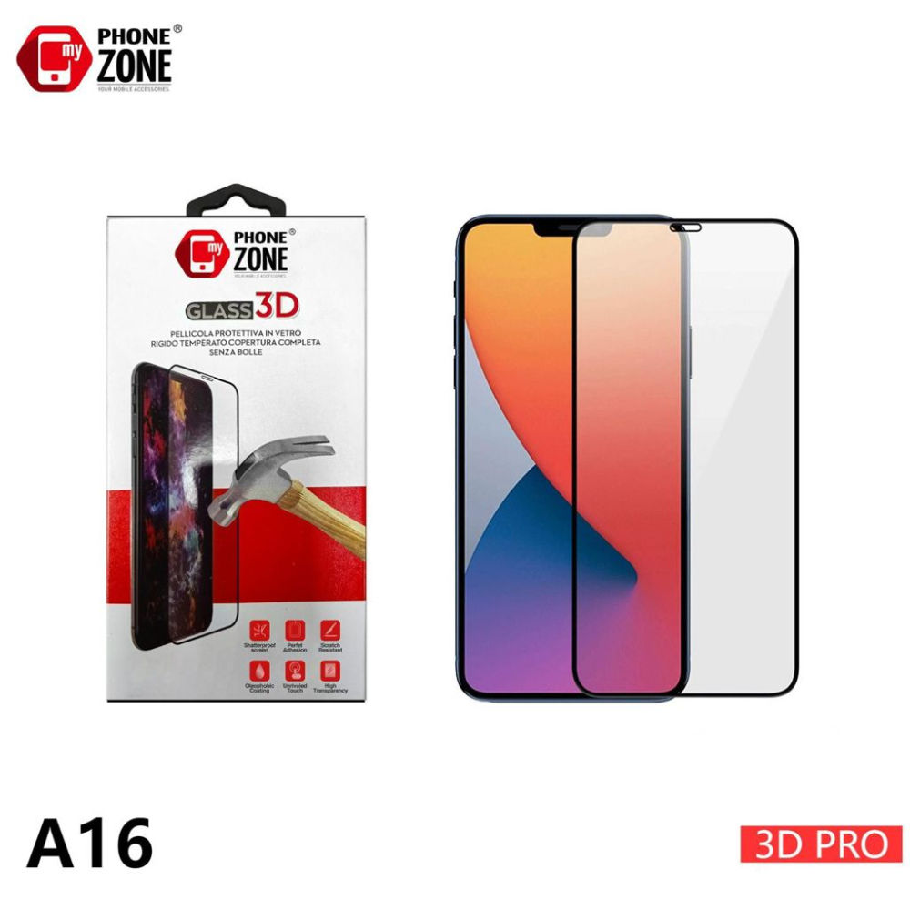 MY PHONE ZONE PELLICOLA VETRO TEMPERATO SAMSUNG A16My Phone Zone