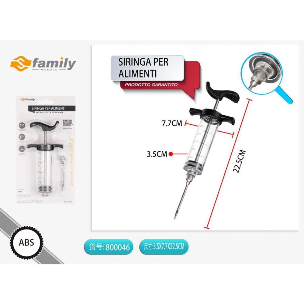 SIRINGA PER ALIMENTIS Family