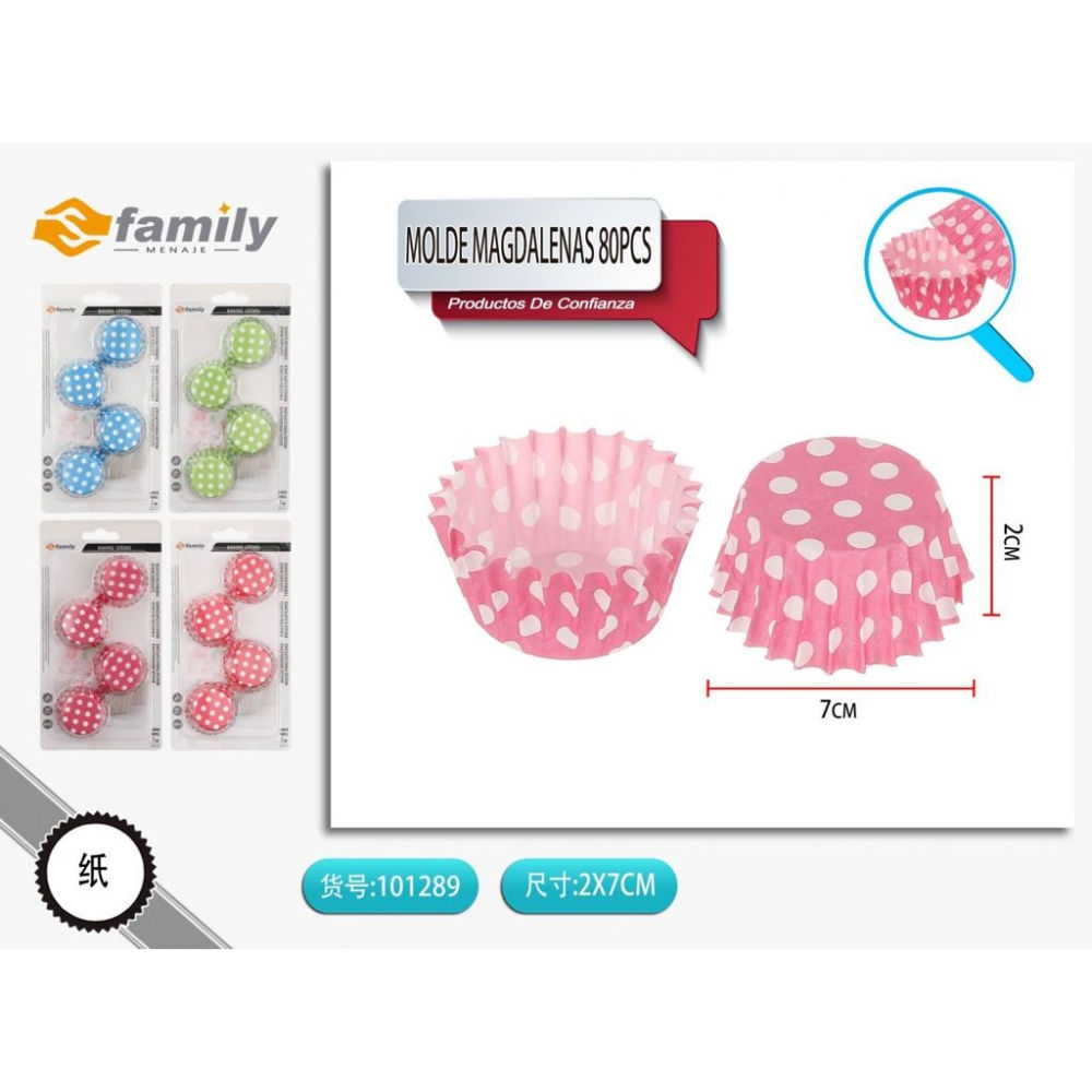 PIROTTINI IN CARTA 80PZ 7CMS Family
