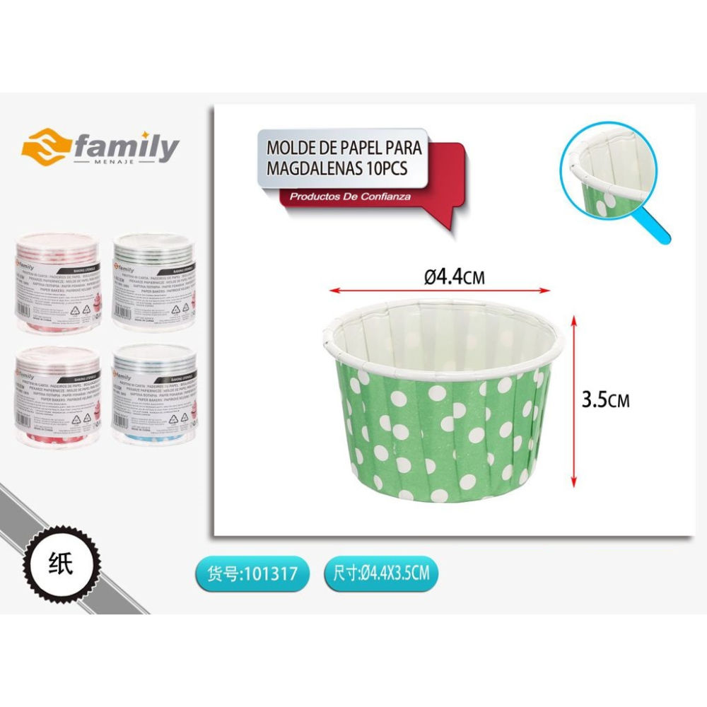 PIROTTINI IN CARTA 10PZ 4,4*3,5CMS Family