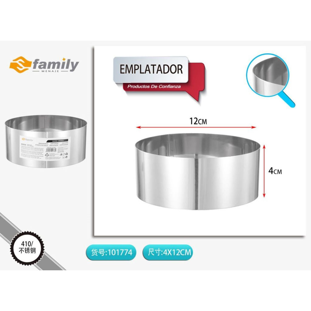 STAMPO PER DOLCI 4*12CMS Family