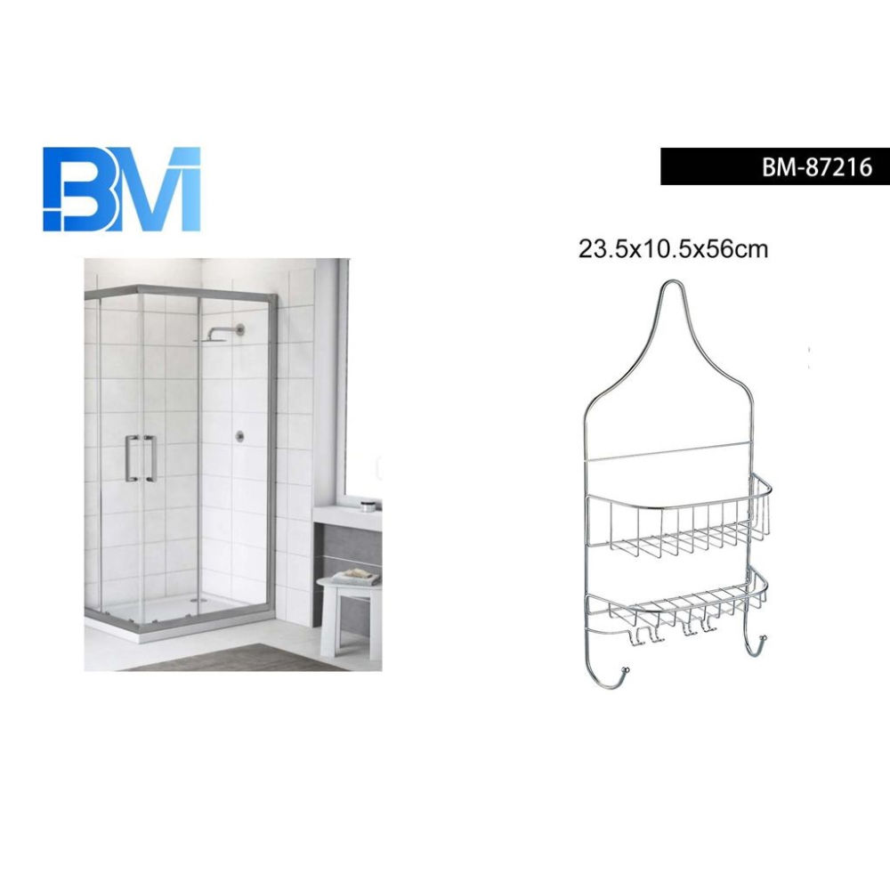 MENSOLA BAGNO 2 PIANI DA APPENDEREBm