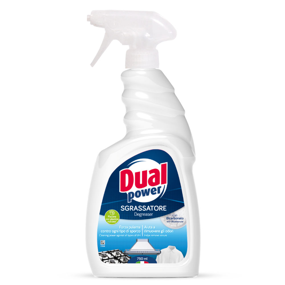 Dual Power Sgrassatore con Bicarbonato - 750mlDual Power