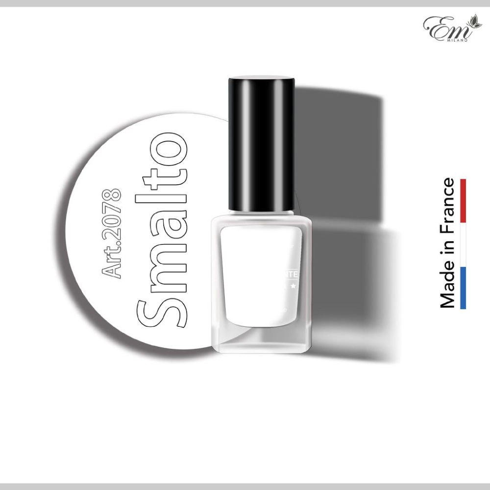 EM - SMALTO LUNGA DURATA - BIANCO 10ML - N.2078Em
