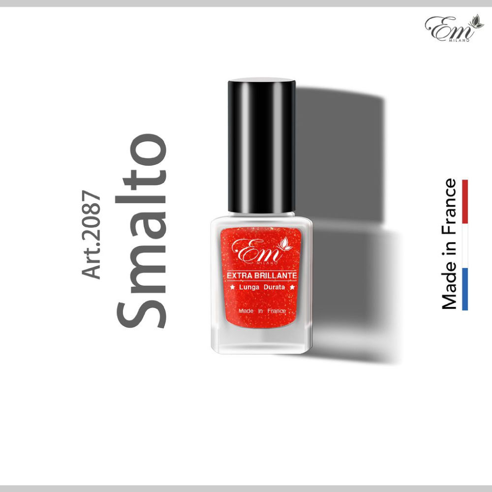 EM - SMALTO LUNGA DURATA GLITTER - N.2087Em