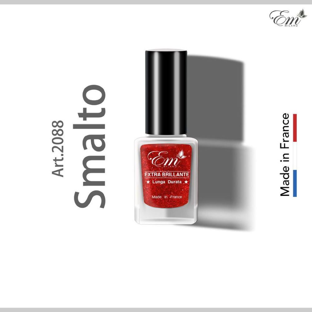 EM - SMALTO LUNGA DURATA GLITTER - N.2088Em