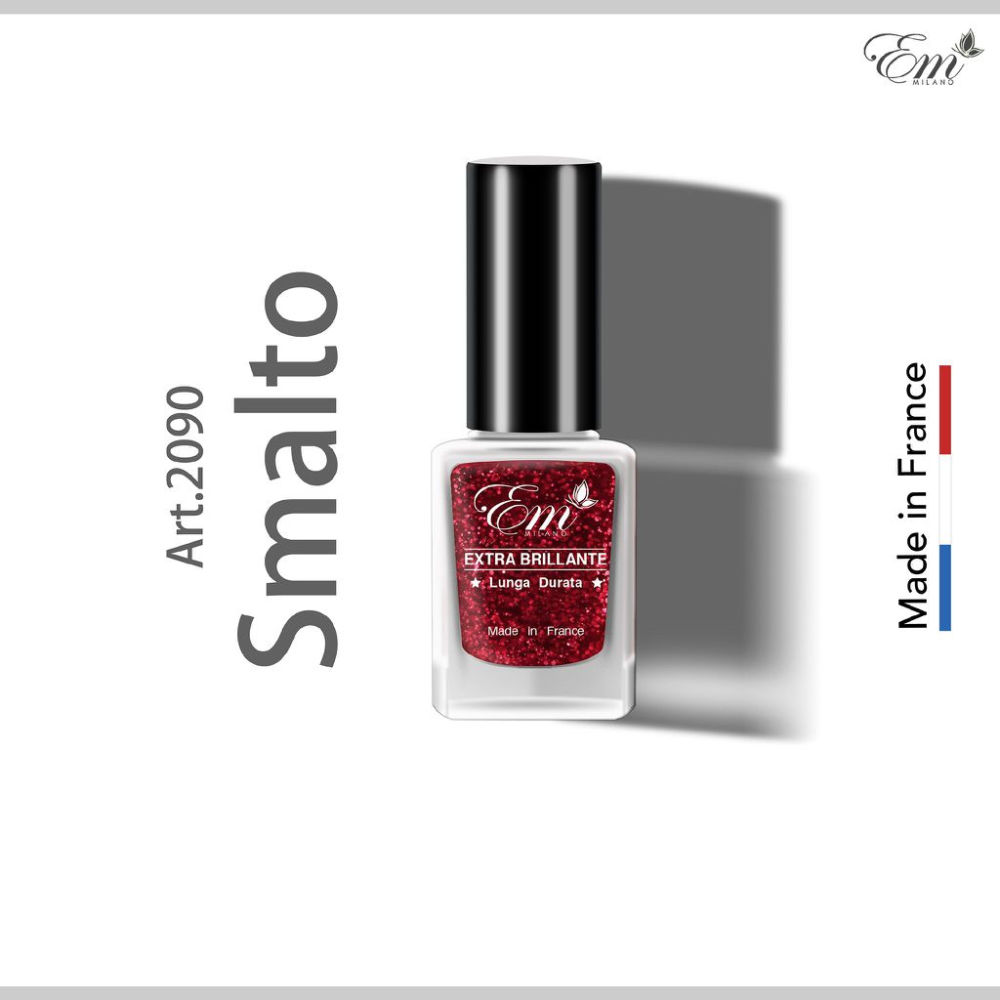 EM - SMALTO LUNGA DURATA GLITTER - N.2090Em