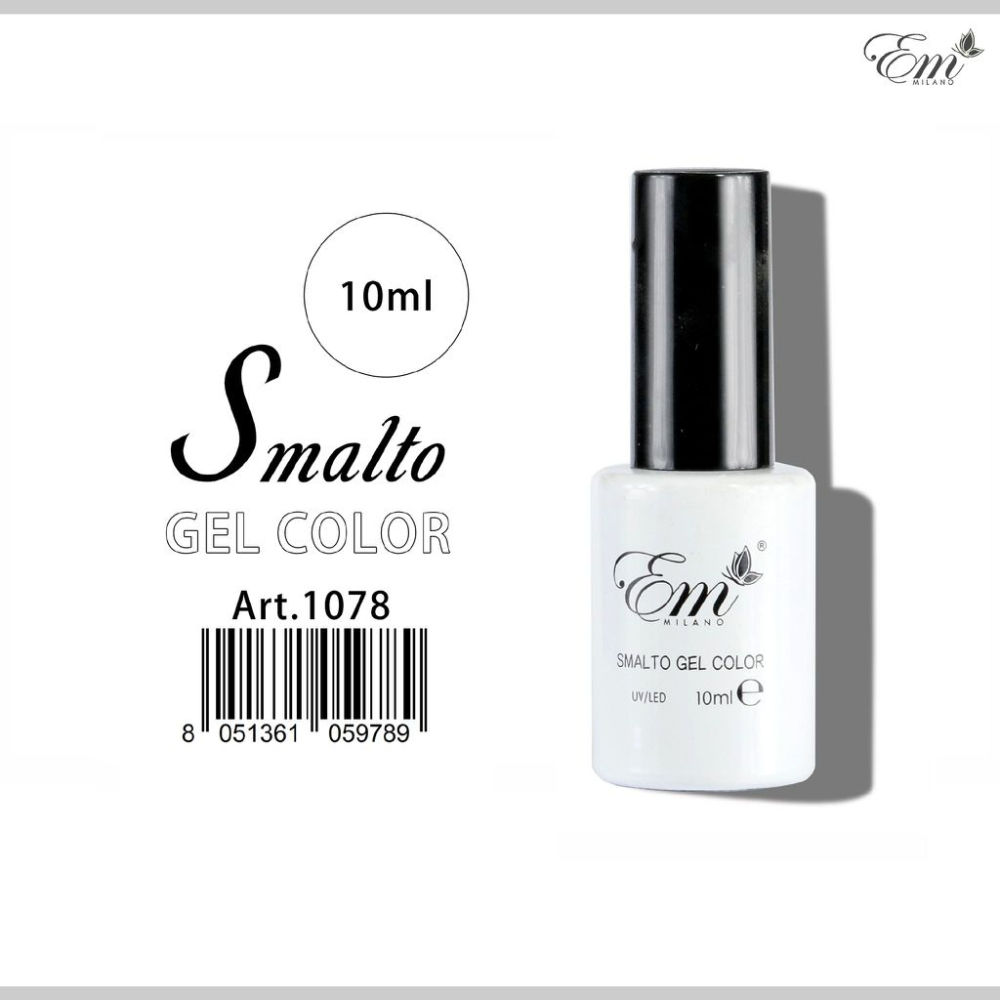 EM - SMALTO GEL - N.1078 - BIANCOEm