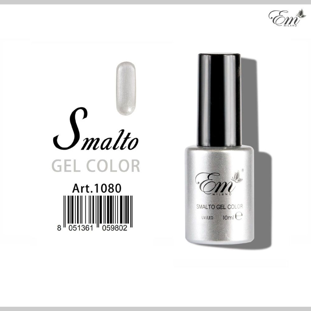 EM - SMALTO GEL - N.1080 - SILVEREm